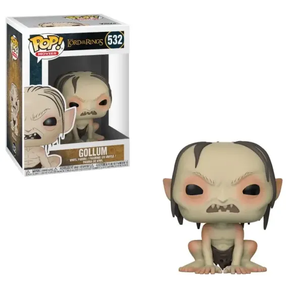 El Señor de los Anillos - Figura Gollum 532 (posibilidades de Chase) POP! PREPEDIDO Funko - 1