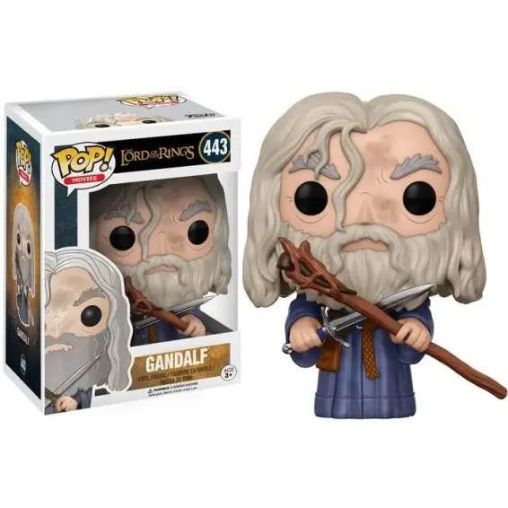 El Señor de los Anillos - Figura Gandalf 443 POP! Funko - 1