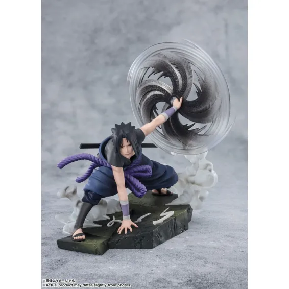 Naruto Shippuden - Figuarts Zero - Figurine Sasuke Uchiha: The Light & Dark of the Mangekyo Sharingan (Extra Battle) Tamashii Na