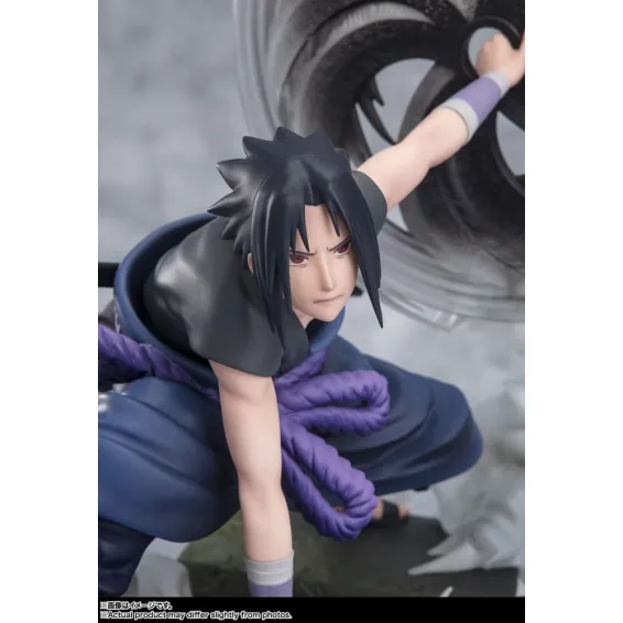 Naruto Shippuden - Figuarts Zero - Figurine Sasuke Uchiha: The Light & Dark of the Mangekyo Sharingan (Extra Battle) Tamashii Na