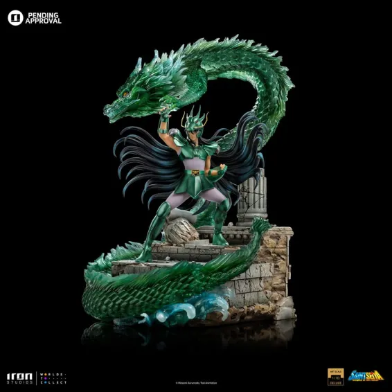 Saint Seiya - Art Scale 1/10 - Figura Dragon Shiryu Deluxe Iron Studios 2