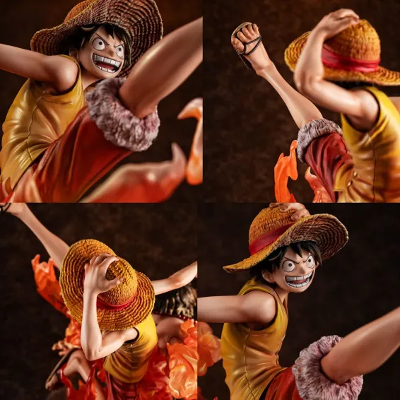 One Piece - Portrait of Pirates NEO-MAXIMUM - Figurine Luffy & Ace Bond between brothers 20th Limited Ver. PRÉCOMMANDE Megahouse