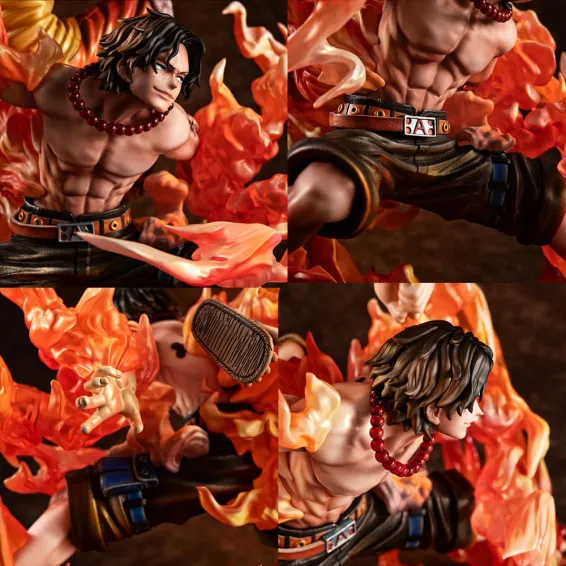 One Piece - Portrait of Pirates NEO-MAXIMUM - Figurine Luffy & Ace Bond between brothers 20th Limited Ver. PRÉCOMMANDE Megahouse