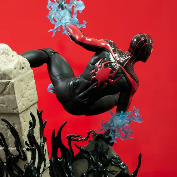 Marvel Spider-Man 2 - Marvel Gallery - Figura Miles Morales (Gamerverse) Deluxe PREPEDIDO Diamond Select - 3