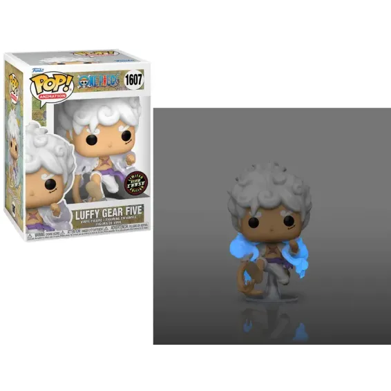 One Piece - Luffy Gear Five 1607 (chance of Chase) POP! Figure Funko - 2