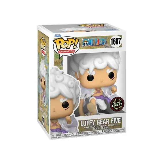 One Piece - Luffy Gear Five 1607 (chance of Chase) POP! Figure Funko - 5