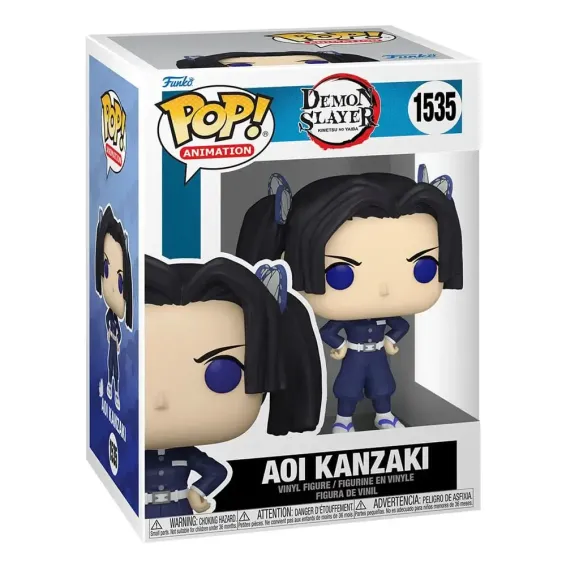 Kimetsu No Yaiba: Demon Slayer - Aoi Kanzaki 1535 (chance of Chase) POP! Figure Funko - 3