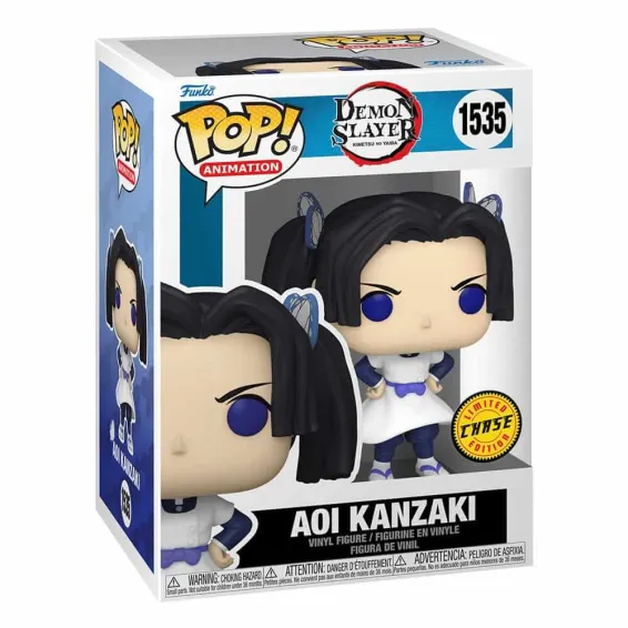 Kimetsu No Yaiba: Demon Slayer - Aoi Kanzaki 1535 (chance of Chase) POP! Figure Funko - 5