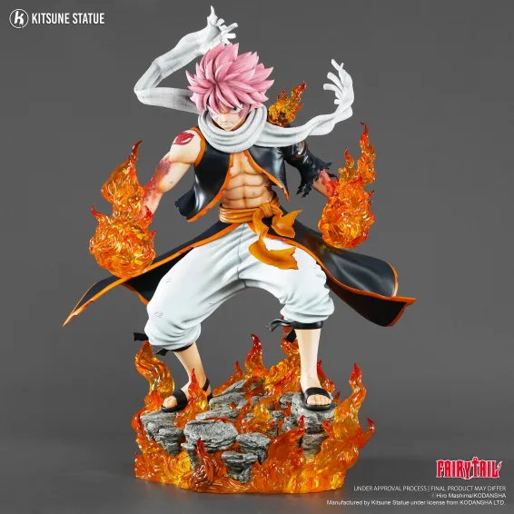 Fairy Tail - Figura Natsu Kutsine Statue 15