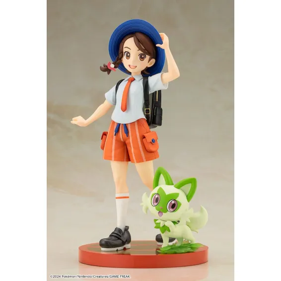 Pokemon - ARTFXJ 1/8 - Figurine Juliana with Sprigatito Kotobukiya - 1