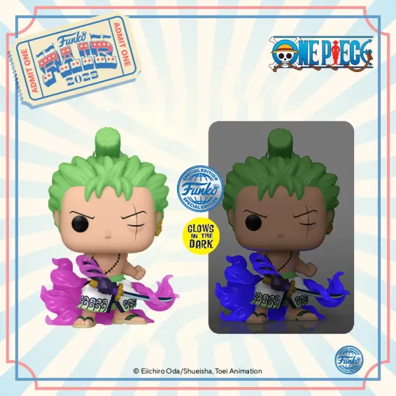 One Piece - Figura Zoro 1288 GITD POP! Funko - 1