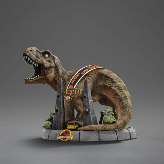 Jurassic Park - MiniCo - Figura T-Rex 30th Anniversary Deluxe PREPEDIDO Iron Studios - 3