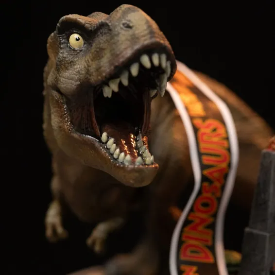 Jurassic Park - MiniCo - Figura T-Rex 30th Anniversary Deluxe PREPEDIDO Iron Studios - 7