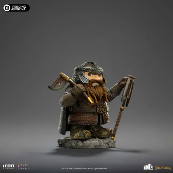 El Señor de los Anillos - MiniCo - Figura Gimli PREPEDIDO Iron Studios - 2