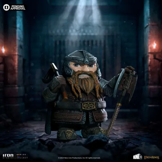 El Señor de los Anillos - MiniCo - Figura Gimli PREPEDIDO Iron Studios - 1