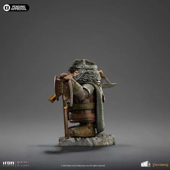 El Señor de los Anillos - MiniCo - Figura Gimli PREPEDIDO Iron Studios - 3