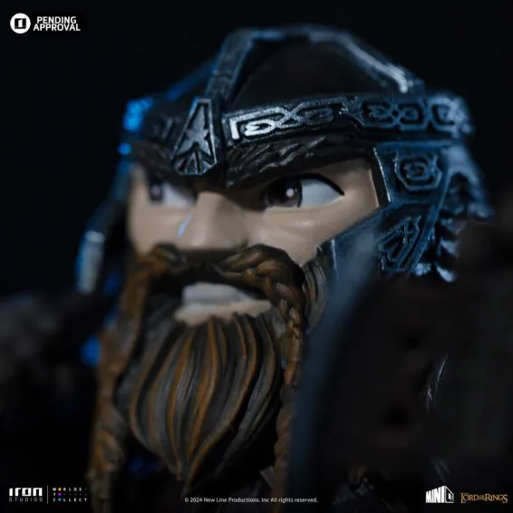 El Señor de los Anillos - MiniCo - Figura Gimli PREPEDIDO Iron Studios - 8