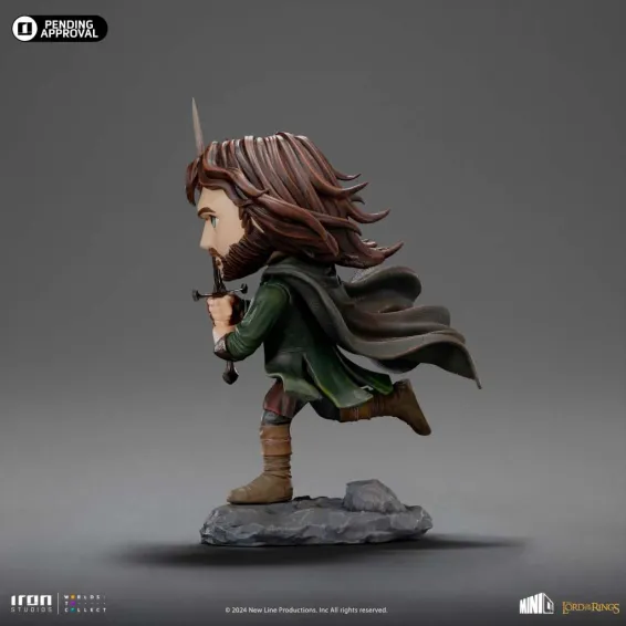 Le Seigneur des Anneaux - MiniCo - Figurine Aragorn PRÉCOMMANDE Iron Studios - 3