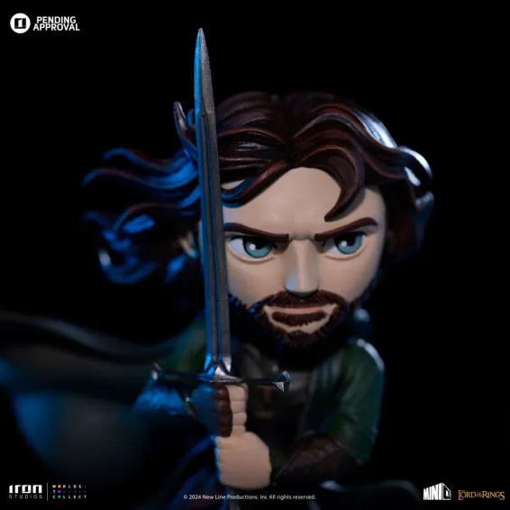 El Señor de los Anillos - MiniCo - Figura Aragorn PREPEDIDO Iron Studios - 6