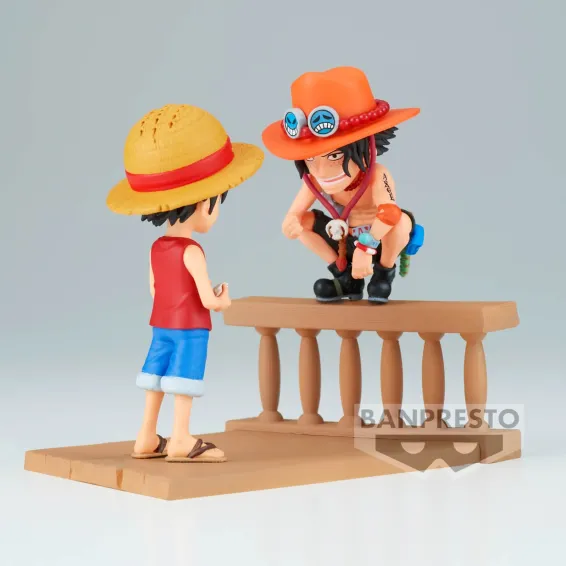 One Piece - WCF Log Stories - Figura Luffy & Ace Banpresto - 3