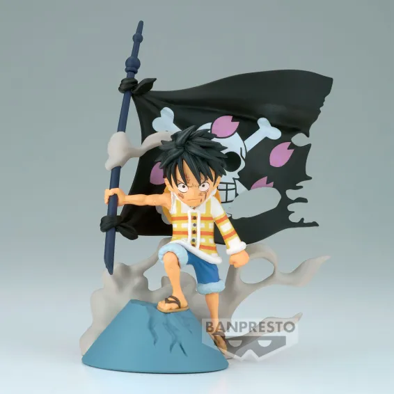 One Piece - WCF Log Stories - Figura Monkey D. Luffy Banpresto - 1