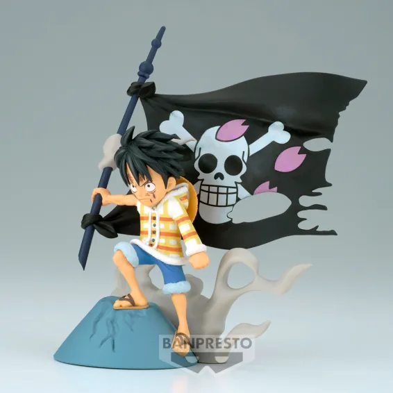 One Piece - WCF Log Stories - Figura Monkey D. Luffy Banpresto - 4