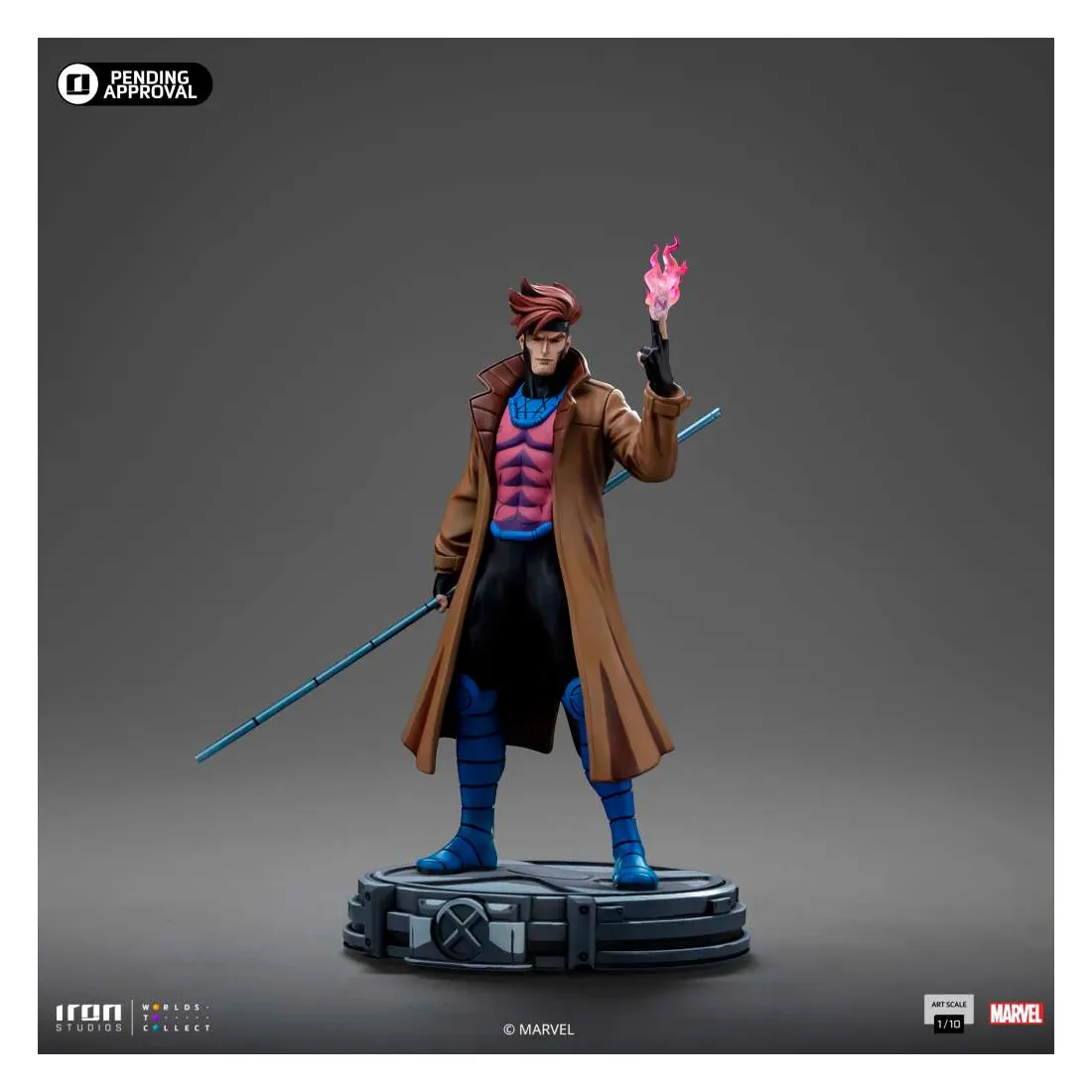 Art Scale 1/10 Gambit (X-Men '97) Figure | Marvel Comics Art Scale 1/10 Gambit (X-Men '97) Figure | Marvel Comics