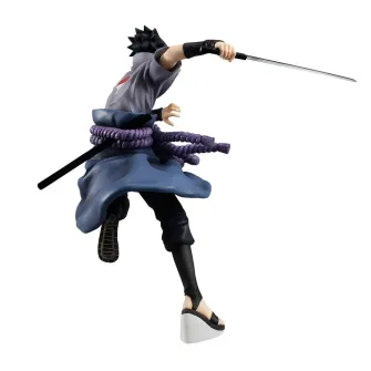Figurine Naruto Shippuden - G.E.M. Series Uchiha Sasuke Shinobi World War Ver. 7