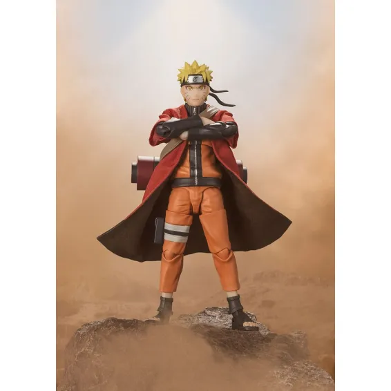 Naruto Shippuden - S.H. Figuarts - Figurine Naruto Uzumaki Sage Mode (Savior of Konoha) Tamashii Nations