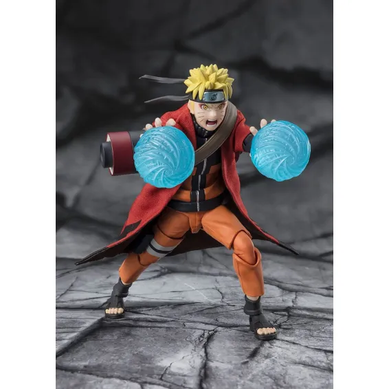 Naruto Shippuden - S.H. Figuarts - Figurine Naruto Uzumaki Sage Mode (Savior of Konoha) Tamashii Nations 4