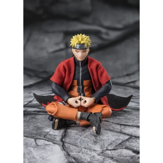 Naruto Shippuden - S.H. Figuarts - Figurine Naruto Uzumaki Sage Mode (Savior of Konoha) Tamashii Nations 7