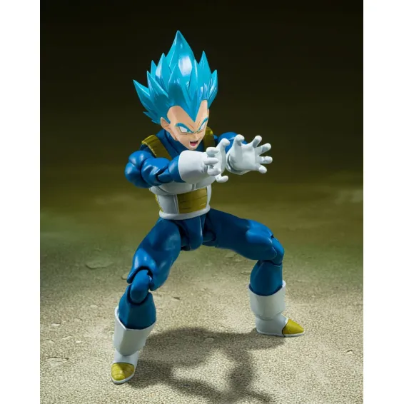 Dragon Ball Super - S.H. Figuarts - Figura Super Saiyan God Super Saiyan Vegeta (Unwavering Saiyan Pride) - 2