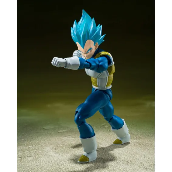 Dragon Ball Super - S.H. Figuarts - Figura Super Saiyan God Super Saiyan Vegeta (Unwavering Saiyan Pride) - 3