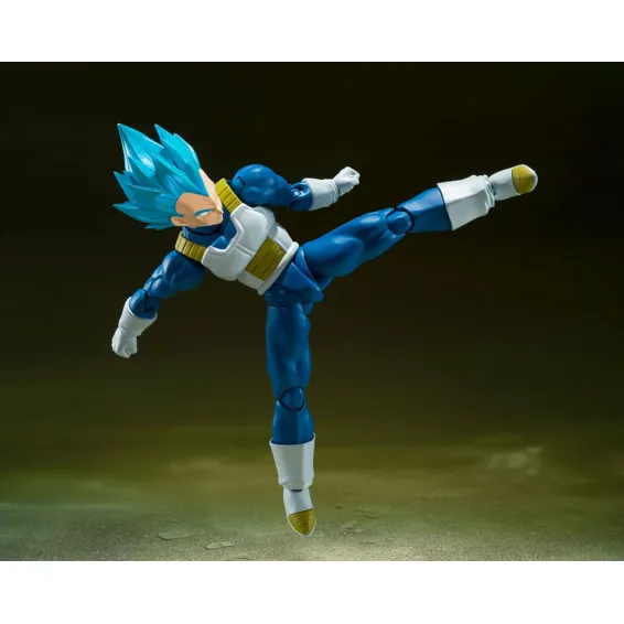 Dragon Ball Super - S.H. Figuarts - Figura Super Saiyan God Super Saiyan Vegeta (Unwavering Saiyan Pride) - 5