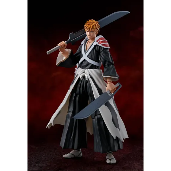 Bleach: Thousand-Year Blood War - S.H. Figuarts - Figura Ichigo Kurosaki Dual Zangetsu PREPEDIDO Tamashii Nations - 1