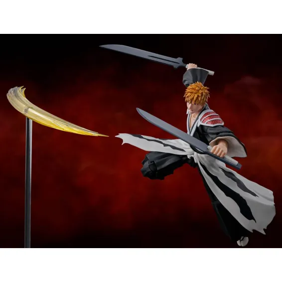 Bleach: Thousand-Year Blood War - S.H. Figuarts - Figura Ichigo Kurosaki Dual Zangetsu PREPEDIDO Tamashii Nations - 2