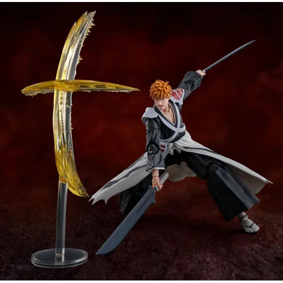 Bleach: Thousand-Year Blood War - S.H. Figuarts - Figura Ichigo Kurosaki Dual Zangetsu PREPEDIDO Tamashii Nations - 4