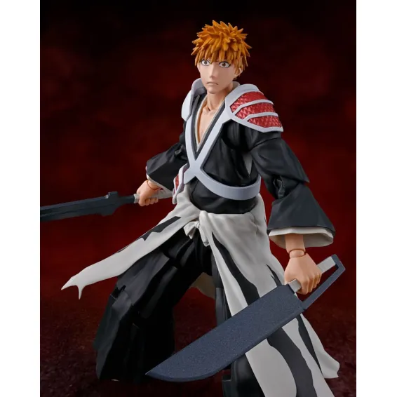 Bleach: Thousand-Year Blood War - S.H. Figuarts - Figura Ichigo Kurosaki Dual Zangetsu PREPEDIDO Tamashii Nations - 7