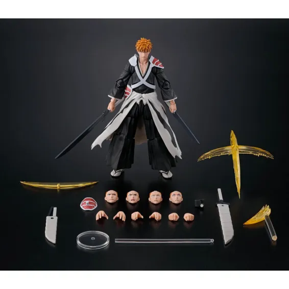 Bleach: Thousand-Year Blood War - S.H. Figuarts - Figura Ichigo Kurosaki Dual Zangetsu PREPEDIDO Tamashii Nations - 8