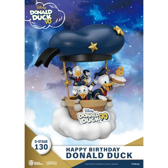 Disney - D-Stage - Donald Duck 90th Birthday Figure PRE-ORDER Beast Kingdom - 3