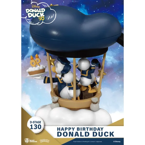 Disney - D-Stage - Figura Donald Duck 90th Birthday PREPEDIDO Beast Kingdom - 6