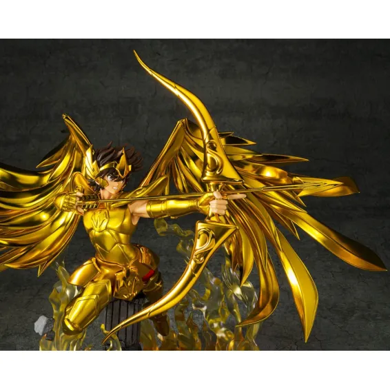 Saint Seiya - Figuarts Zero - Figura Sagittarius Seiya Touche Métallique  - 5