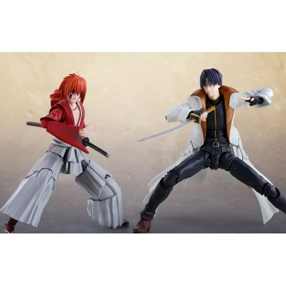 Rurouni Kenshin: Meiji Swordsman Romantic Story - S.H. Figuarts - Aoshi Shinomori Figure Tamashii Nations 5