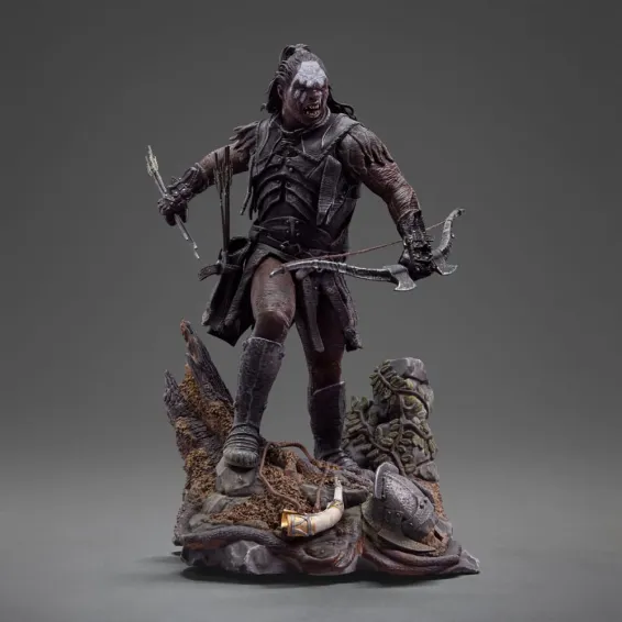 El Señor de los Anillos - Art Scale 1/10 - Figura Lurtz, Uruk-Hai Leader PREPEDIDO Iron Studios - 2