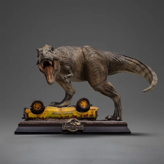 Jurassic Park - Icons - Figura T-Rex Attack PREPEDIDO Iron Studios - 1