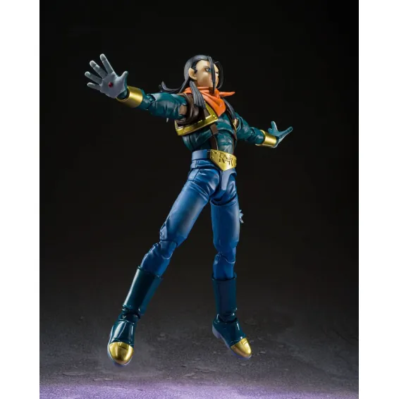 Dragon Ball GT - S.H. Figuarts - Figura Super Android 17 Tamashii Nations 5