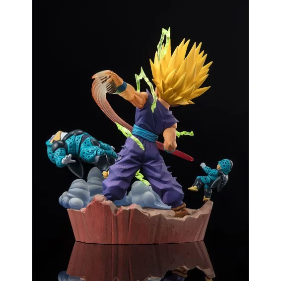 Dragon Ball Z - Figuarts Zero - Figura Super Saiyan 2 Son Gohan (Anger Exploding Into Power) PREPEDIDO Tamashii Nations - 5