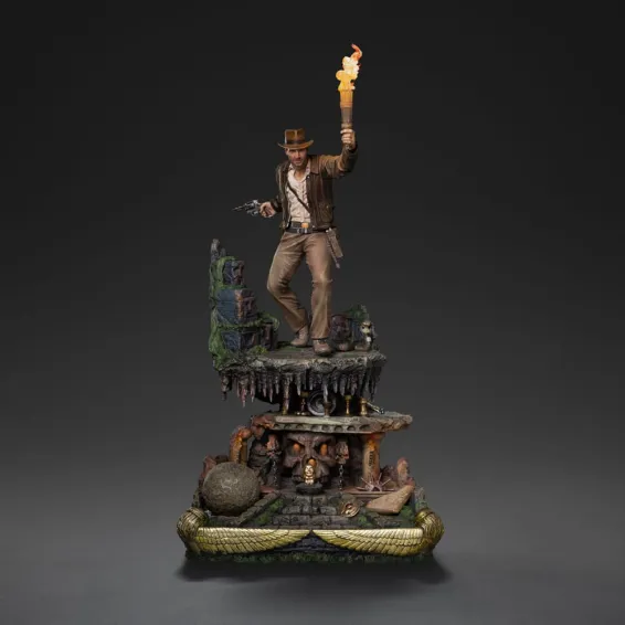 Indiana Jones - Art Scale 1/10 - Figura Indiana Jones Deluxe PREPEDIDO Iron Studios - 1