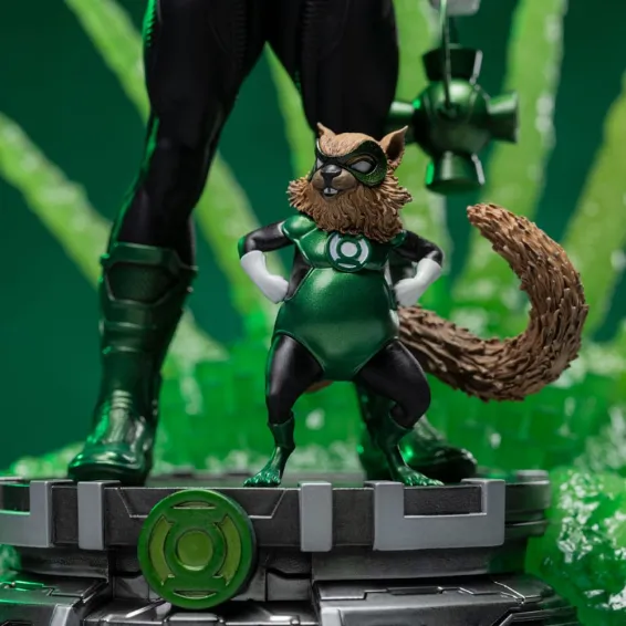 DC Comics - Art Scale 1/10 - Figura Green Lantern Unleashed Deluxe PREPEDIDO Iron Studios - 12