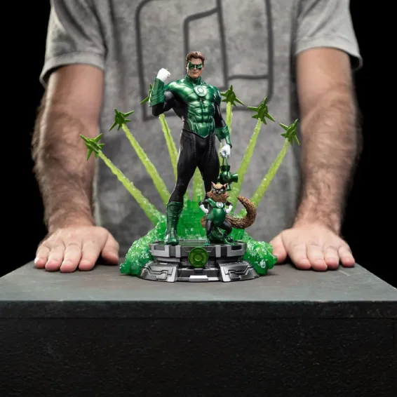 DC Comics - Art Scale 1/10 - Figura Green Lantern Unleashed Deluxe PREPEDIDO Iron Studios - 15